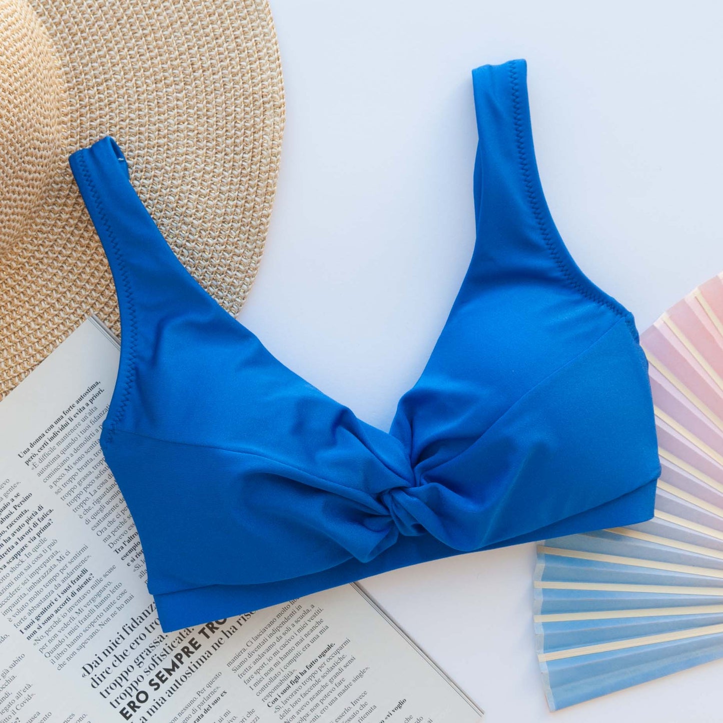 Top Helena Blu Royal
